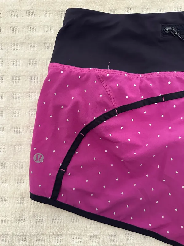 Lululemon Run Times Shorts Reflective Nightfall Ultraviolet Silver - Image 8