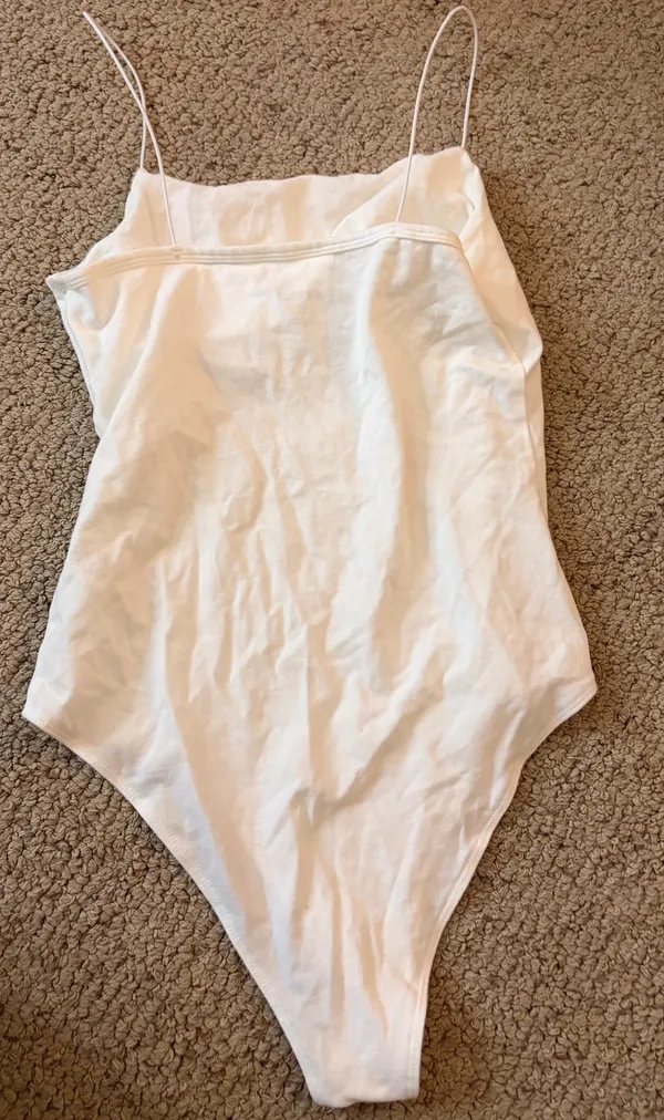 Target White spaghetti strap bodysuit - Image 2