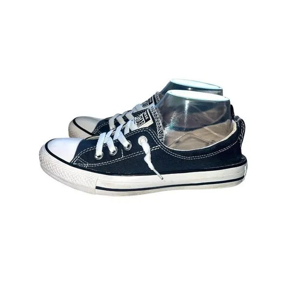 Converse Chuck Taylor All Star Shoreline Navy 7.5 Slip On Sneakers - Image 7