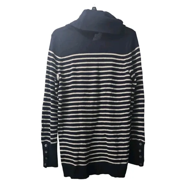 Ralph Lauren Striped Cowl Neck Tunic Sweater Long Sleeve‎ Pullover Medium - Image 6