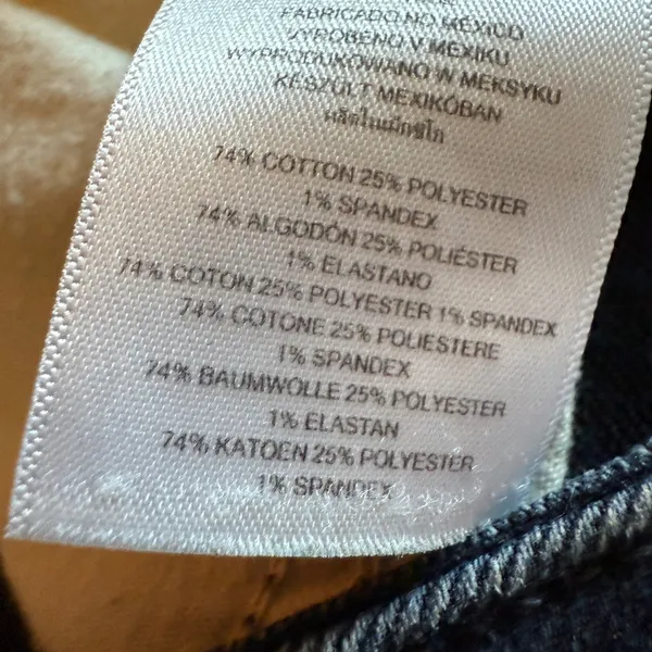 MICHAEL KORS Womens Blue Denim Jeans‎ Size 10 Skinny Stretchy Fit Mid Rise - Image 6