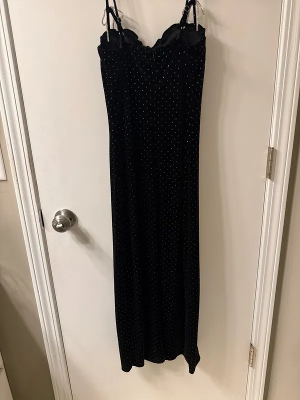 Altar’d State Black Glitter Maxi Dress - Image 7