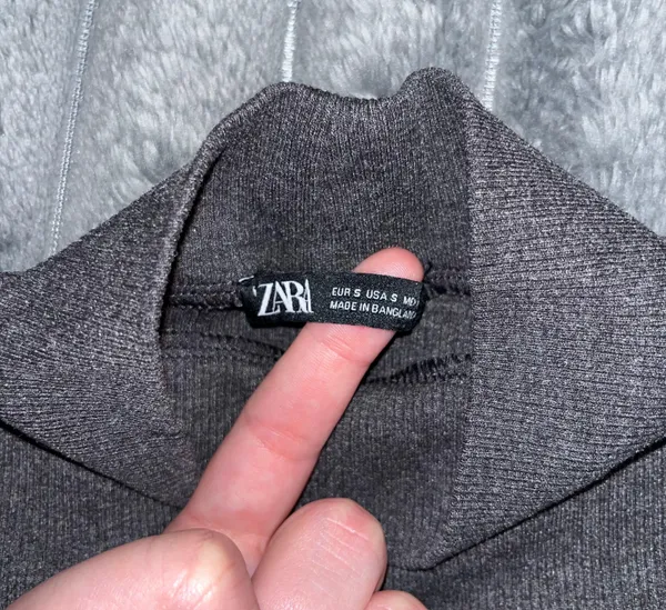 ZARA Turtleneck Top - Image 2
