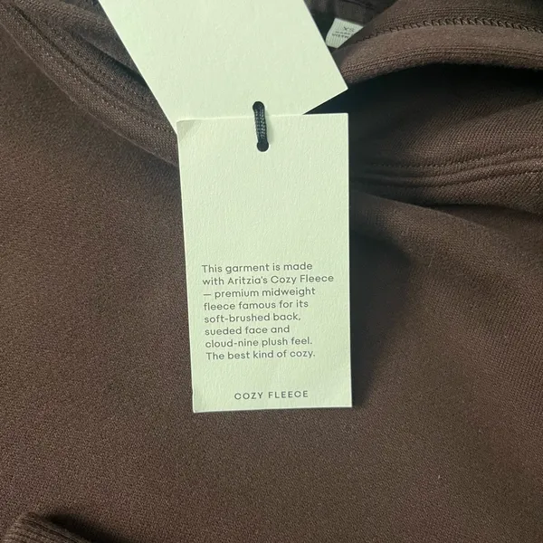 Aritzia New Cozy Sweatfleece Mega Raglan Hoodie - Image 9
