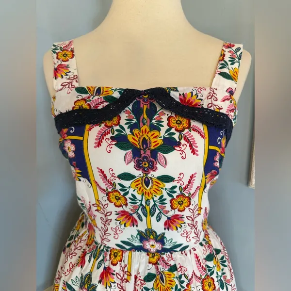 Yumi Kim Modcloth Intricate Whims Floral Sundress sz 8 - Image 2