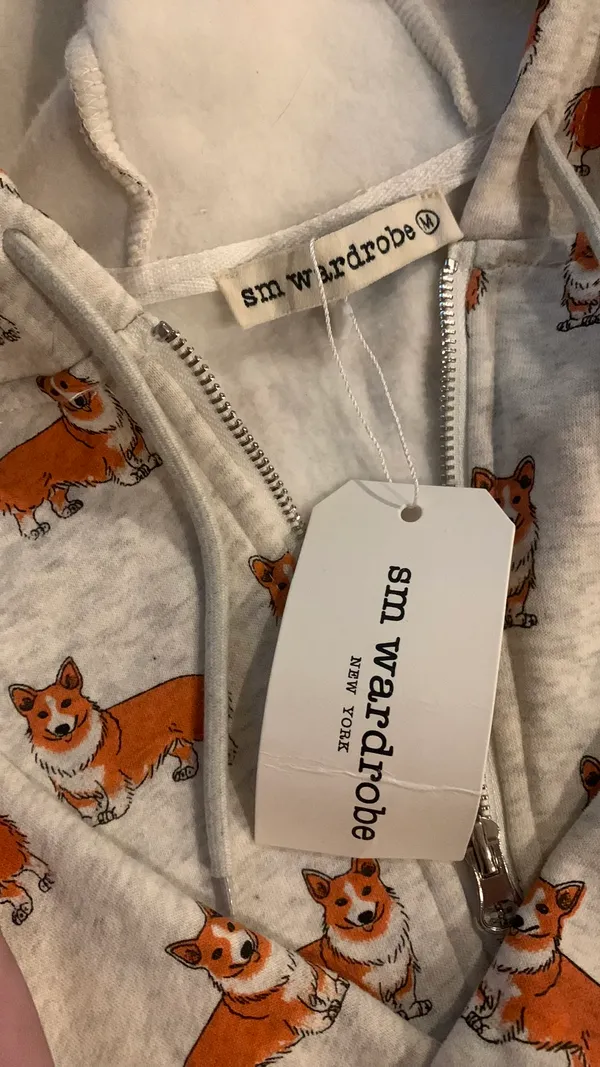 NWT Corgi Jacket Gray Size M - Image 3