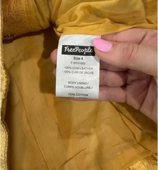 Free People Goldie Leather Mini Dress 4 - Image 8