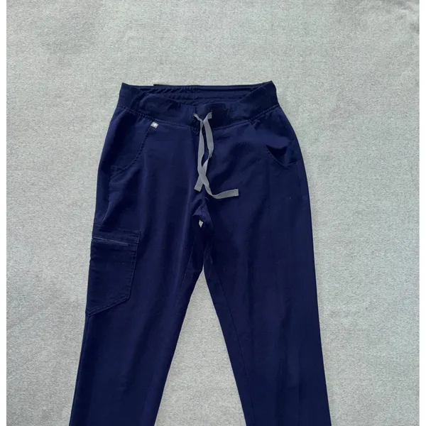 Figs Jogger Women Zamora Navy Blue Taper Technical Scrub Size Xsmall Tall - Image 2