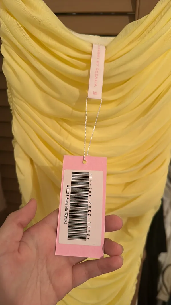 RUNAWAY THE LABEL Yellow s Dress - Image 2