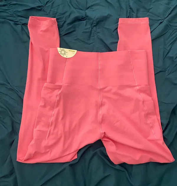 Aerie Pink Leggings - Image 3