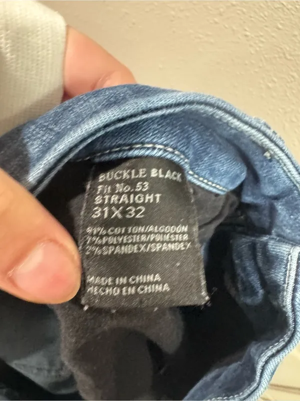 Buckle Black Fit No. 53 Straight 31x32 - Image 5
