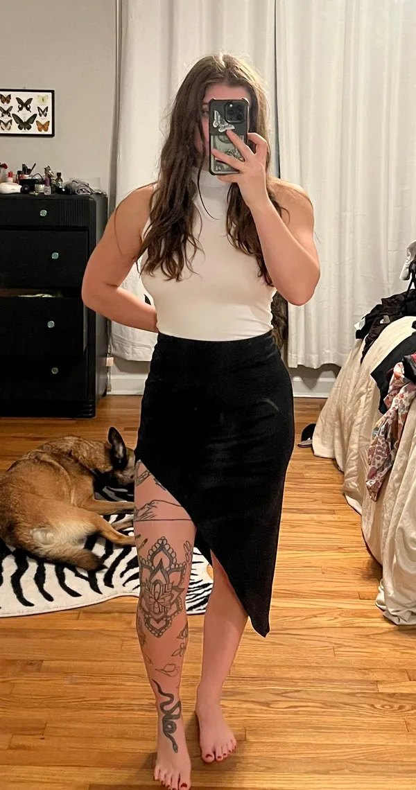 Free People Black Skirt - Image 4