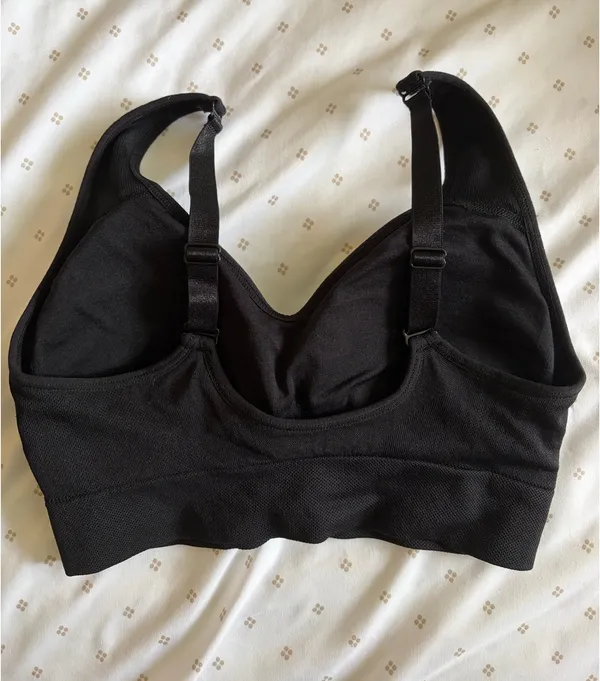 Puma Sports Bra Black - Image 2