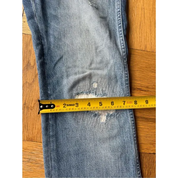 Madewell Tall Rigid Demi-Boot Crop Jeans, 29" Inseam, Size 25, EUC, Medium Wash - Image 16
