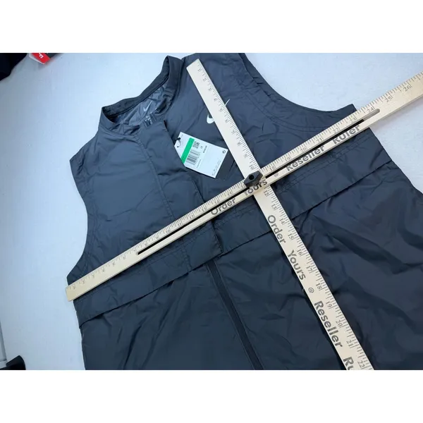 Nike Womens Tour Repel Golf Vest Black Full Zip Sleeveless DX6085-010 XL NWT - Image 6