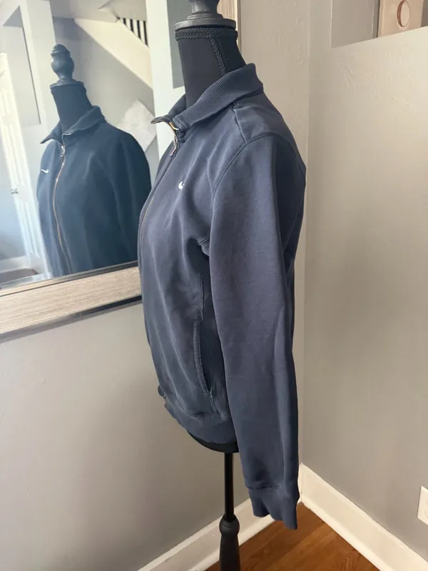 Nike The Athletic Department Full Zip Black Y2K Track Jacket Size Large - Image 2