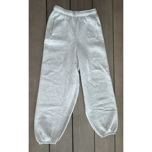 NWT OFFLINE by Aerie Womens Gray Jogger Sweatpants Fleece Sweat Pants XXS Baggy - Image 10