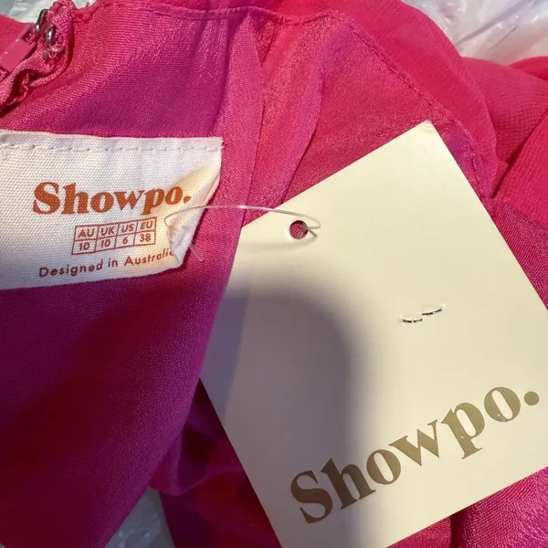 Pink Showpo mini dress - Image 4
