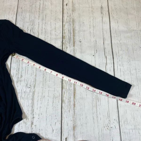 Hollister Ribbed Crew Neck Long Sleeve Thong Bodysuit - Image 4