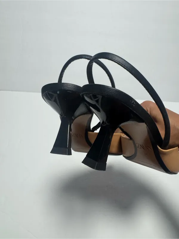 Zara Women's Kitten Heels Size 38 - Image 4