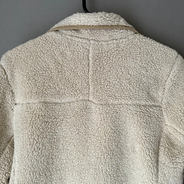 The‎ North Face sz S cream fleece jacket - Image 9