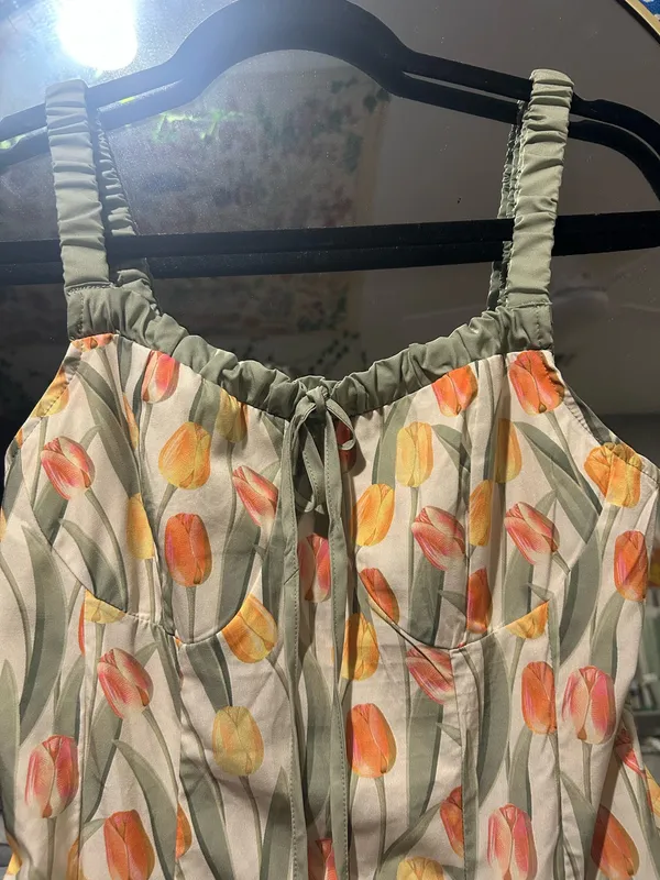 Shein Maxi Dress Floral - Image 2