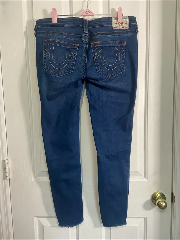 True Religion Indigo Skinny Jeans - Image 4