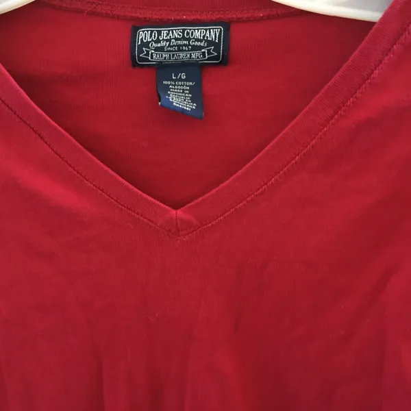 FINAL MARKDOWN Ladies polo jeans tee large - Image 2