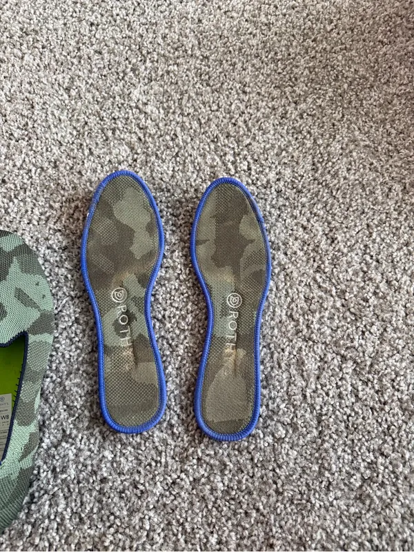 Rothy's Green Camo Knit Loafers - Image 7