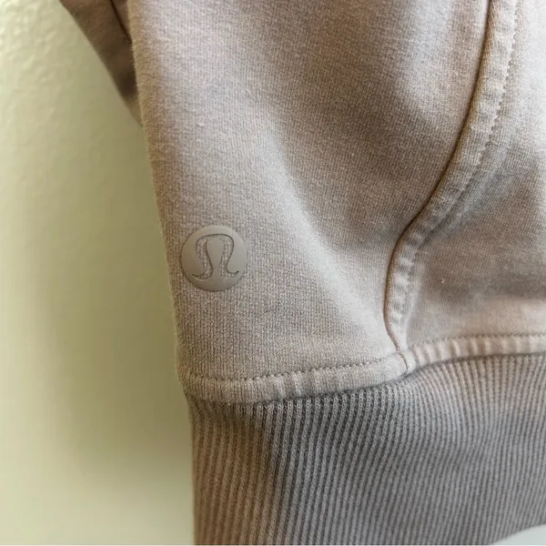 Lululemon Pullover Scuba Dusty Blush Hooded Sweatshirt/Hoodie Size 4 - Image 9