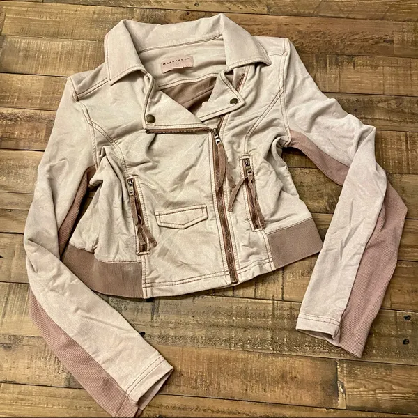 ANTHRO‎ Marrakech Suede Moto Jacket - Image 2