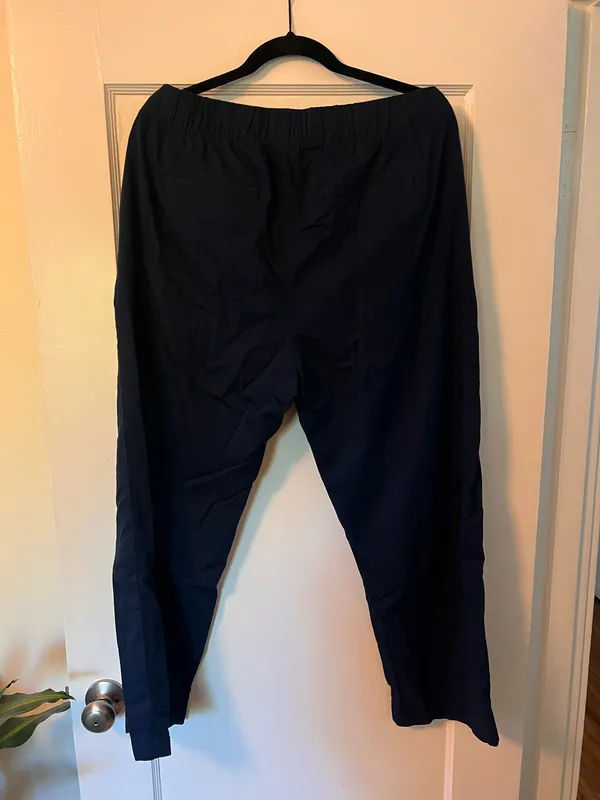 Gap Linen Pants Blue - Image 4
