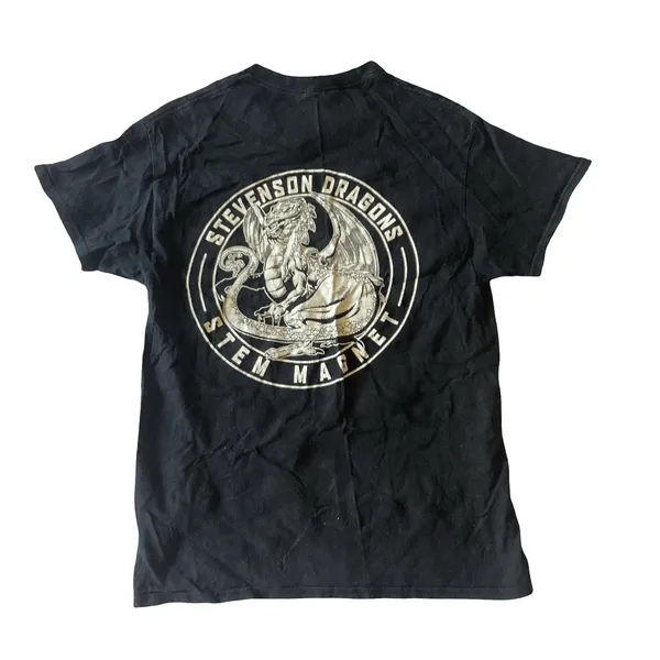 Gildan School Logo Tee - Image 3