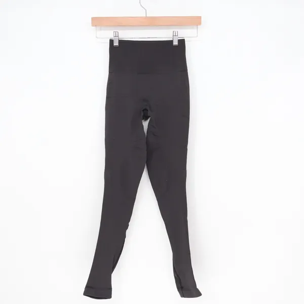Lululemon Leggings Women's 4 to Train Tight Black High Rise Seamless Excellent - Image 2