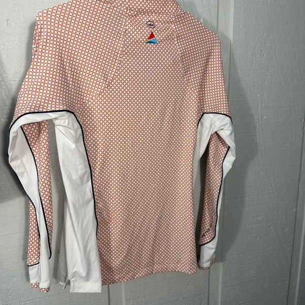 Peter Millar Women’s 1/4 Zip Golf Jacket Size Small EUC - Image 4