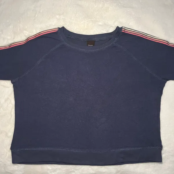 Free Press rainbow striped set (pullover + shorts) - Image 2