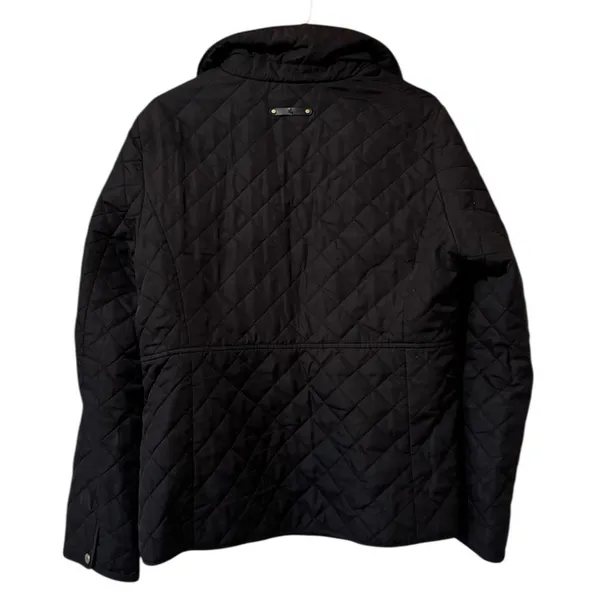 Ralph Lauren Women Quilted Jacket Size‎ Large Button Front Pockets Classic READ - Image 2