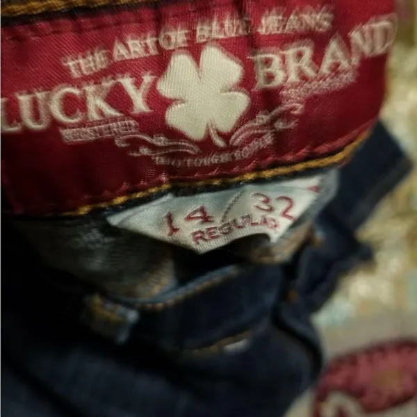 Lucky Brand Jeans Sofia Boot Size 14/32 EUC - Image 6