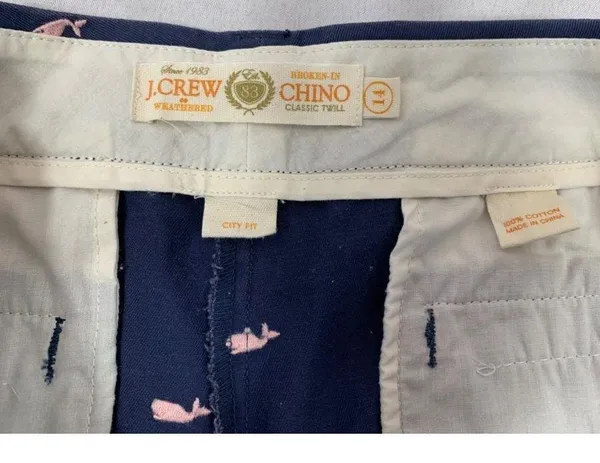 J. Crew Chino Classic Twill Women's Whale Shorts - Image 3