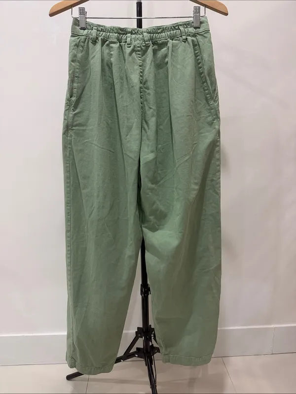 Big Bud Press Trousers in Sage Green Size Small - Image 3