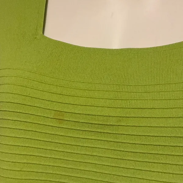 Cable & Gauge Lime Green Tank Top - Image 2