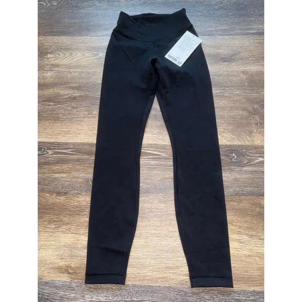 Lululemon Wunder Under SmoothCover High Rise 25” Black Size 2 NWT - Image 2