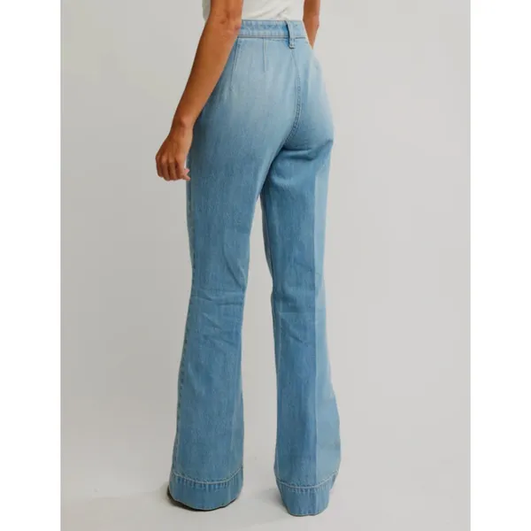 FREE PEOPLE Cerine Relaxed Bootcut Jeans NEW Size 27 - Image 3