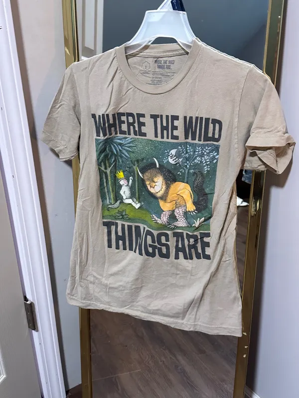 Where The Wild Things Are graphic tee Tan Size 34/38 - Image 2