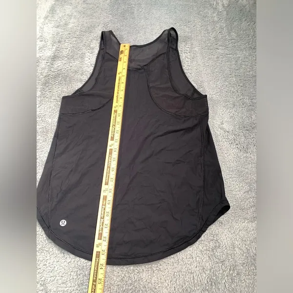 Lululemon athletica Black tank Top - Image 9