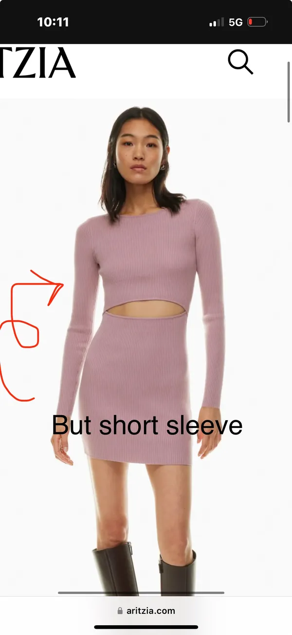 Aritzia Wilfred Dress - Image 5