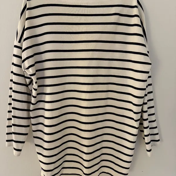 Uniqlo Oversize Striped Cotton Tunic - Unisex - Medium - Image 3