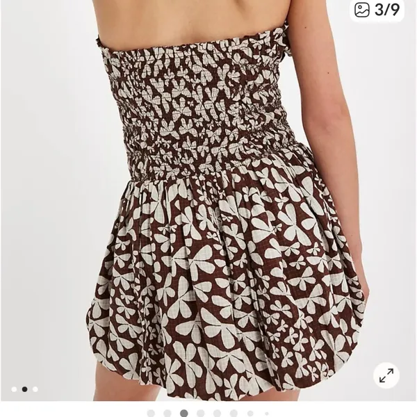 Free People Annalise Mini Dress large - Image 5