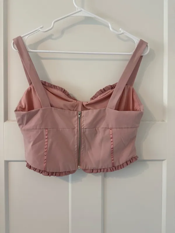PacSun Beverly & Beck Charlotte Ruffle Trim Cami Top - Image 2