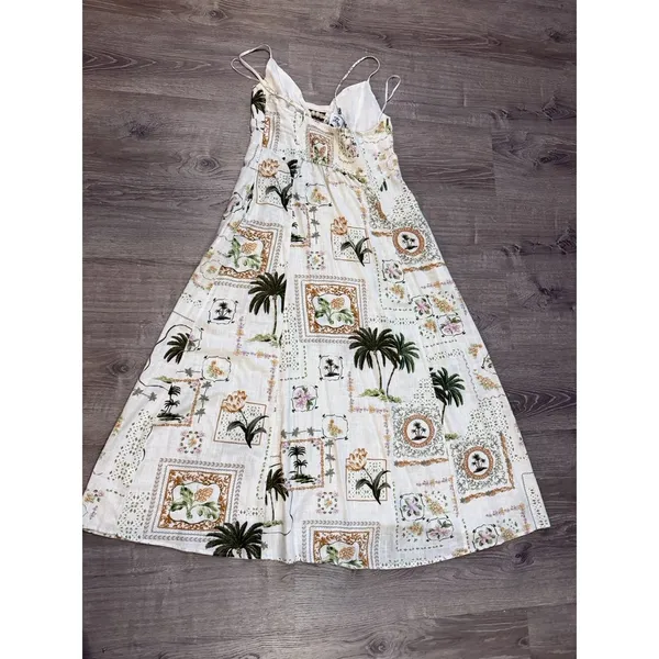 Paper Heart Australia Tropical Maxi Dress Sz L Boho Beach - Image 9